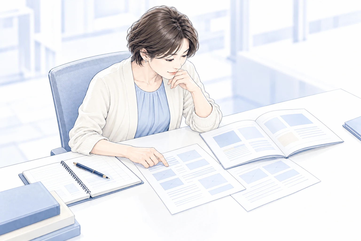 説明資料と観察した記録を照らし合わせる